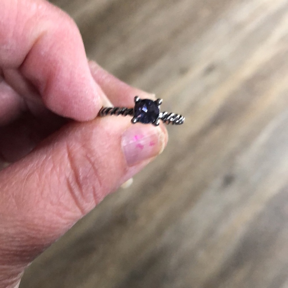 Purple Stackable Ring - image 7